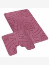 Bellatex Kúpeľňová a WC rohožka rose lilac Bellatex