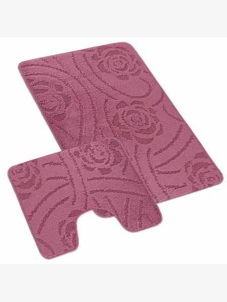 Bellatex Kúpeľňová a WC rohožka rose lilac Bellatex