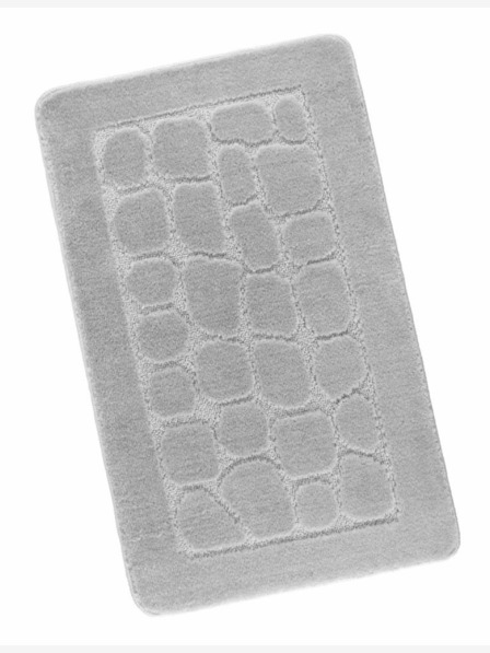 Bellatex Kúpeľňová predložka 60x100cm dlaždice svetlosivá Bellatex