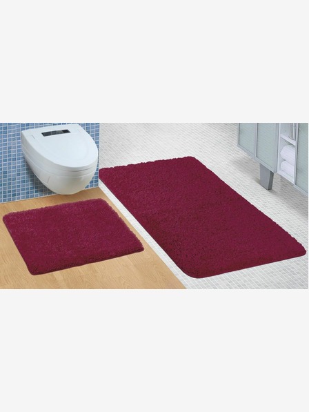 Bellatex Kúpeľňová a WC rohožka Micro bordová Bellatex