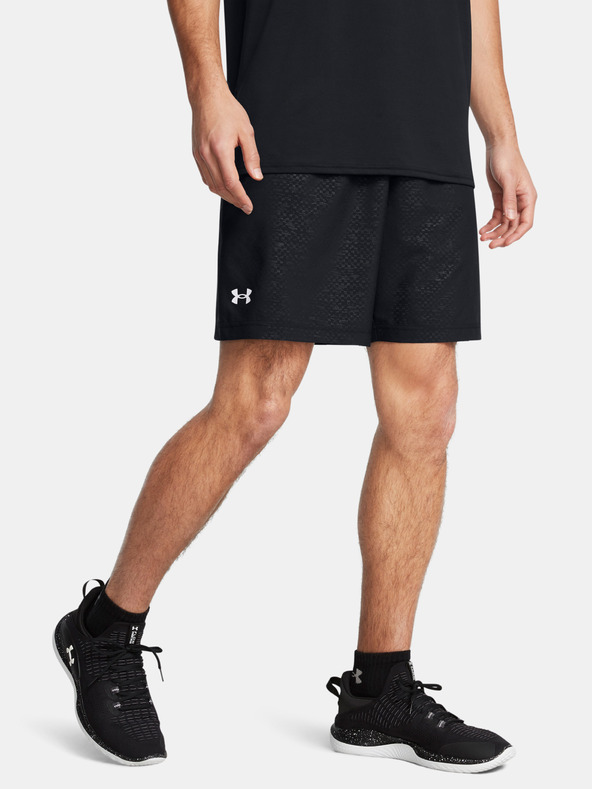 Under Armour Pánske krátke nohavice Under Armour UA Tech Woven Emboss Short-BLK