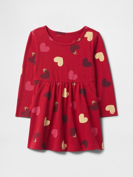 GAP Baby šaty Mix & Match so vzorom GAP