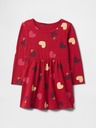 GAP Baby šaty Mix & Match so vzorom GAP