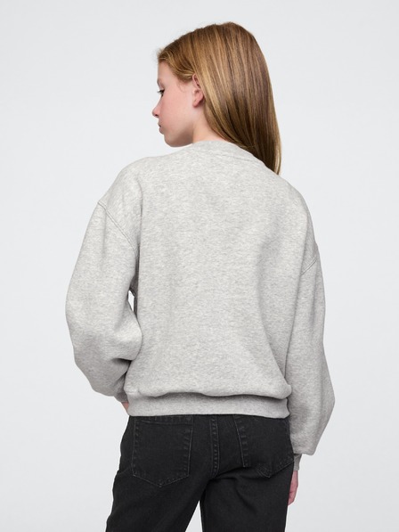 GAP Detská oversize mikina s logom GAP