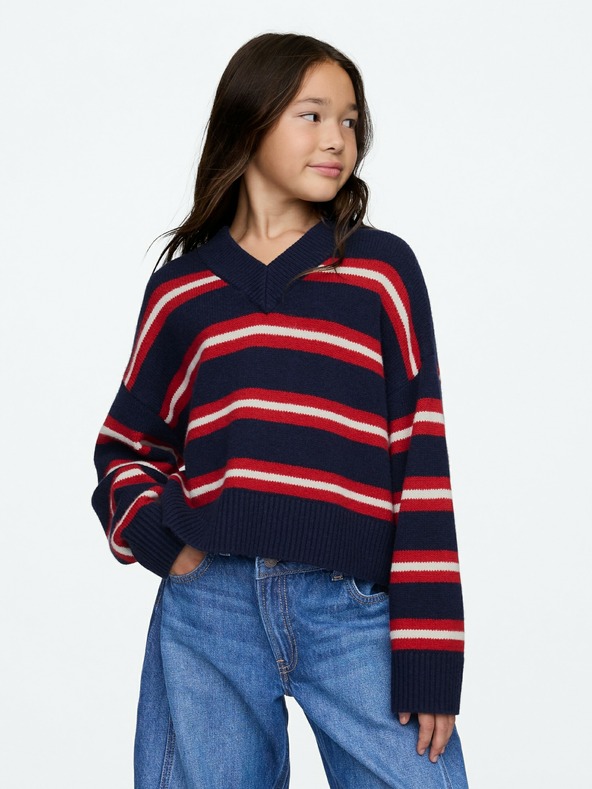 GAP Detský oversize sveter CashSoft GAP