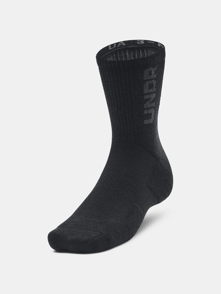 Under Armour Unisex ponožky Under Armour UA 3-Maker 3pk Mid-Crew