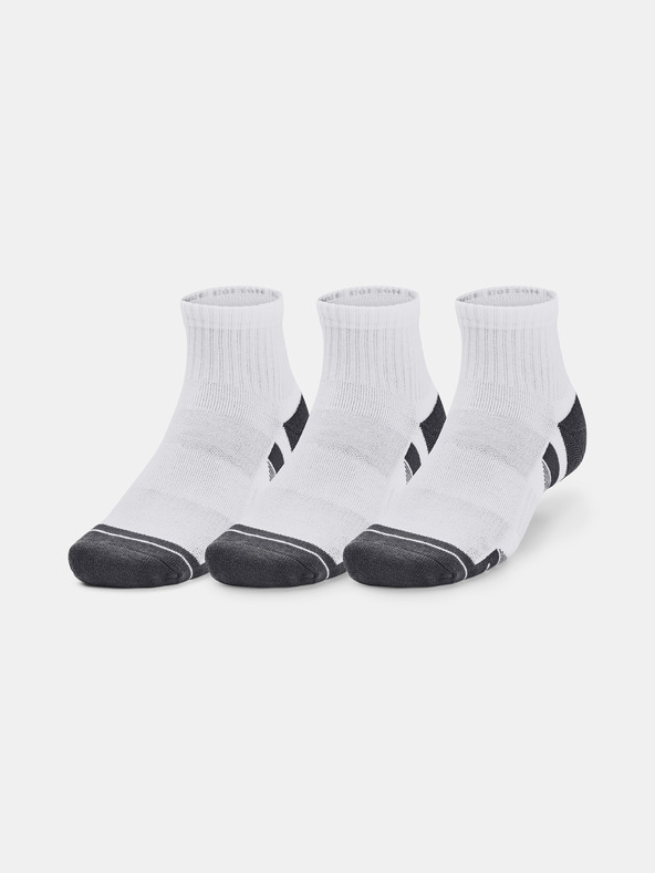 Under Armour Unisex ponožky Under Armour UA Performance Cotton 3p Qtr