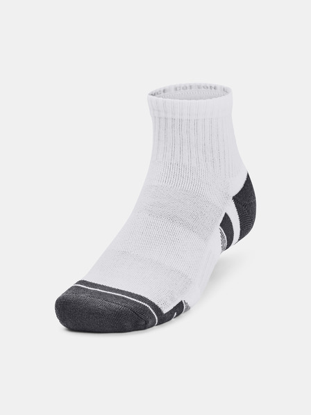 Under Armour Unisex ponožky Under Armour UA Performance Cotton 3p Qtr