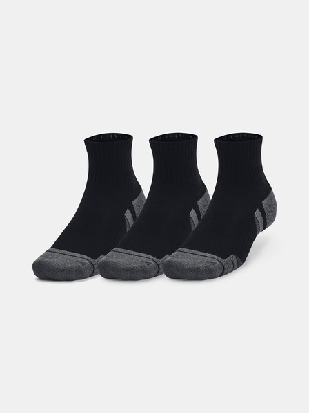 Under Armour Unisex ponožky Under Armour UA Performance Cotton 3p Qtr