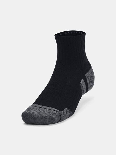 Under Armour Unisex ponožky Under Armour UA Performance Cotton 3p Qtr