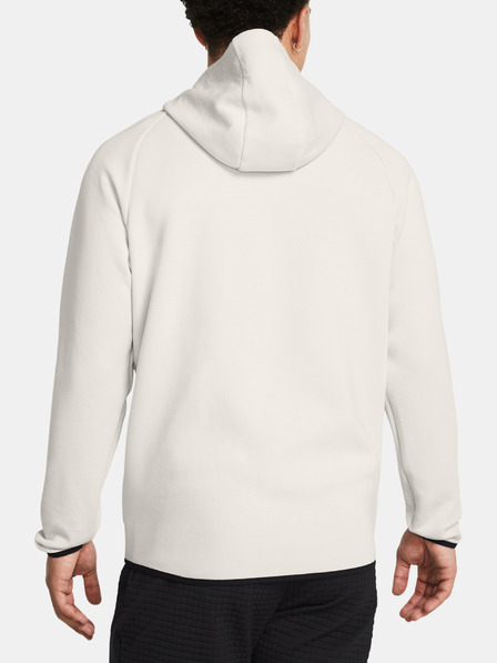 Under Armour Pánska mikina Under Armour UA Unstoppable Flc FZ HD EU-WHT