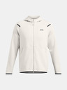 Under Armour Pánska mikina Under Armour UA Unstoppable Flc FZ HD EU-WHT