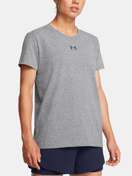 Under Armour Dámske tričko Under Armour UA Rival Core SS-GRY