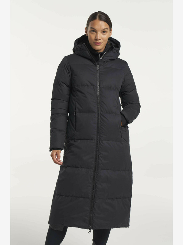 Tenson Dámsky zimný lifestylový kabát Tenson Shanna 2.0 Down Coat W Black
