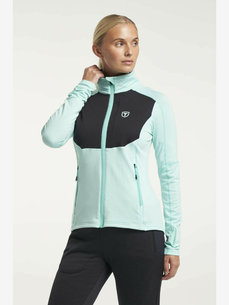 Tenson Dámska funkčná mikina Tenson Txlite Full Zip W Light Turquoise
