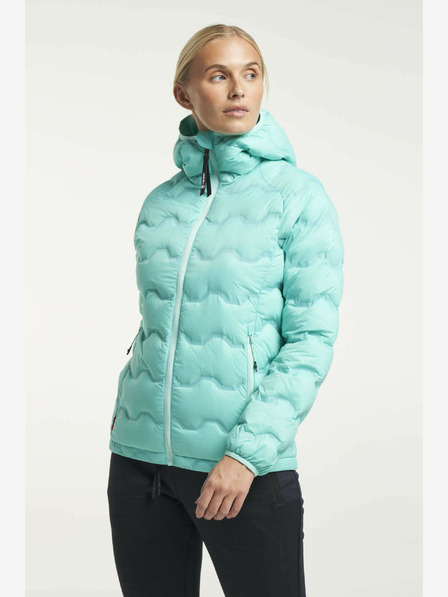 Tenson Dámska páperová bunda Tenson Shibui Puffer Jacket W svetlotyrkysová