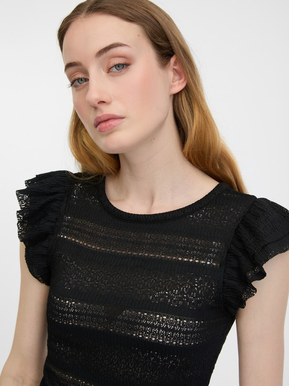 Orsay Čierna dámska blúzka ORSAY