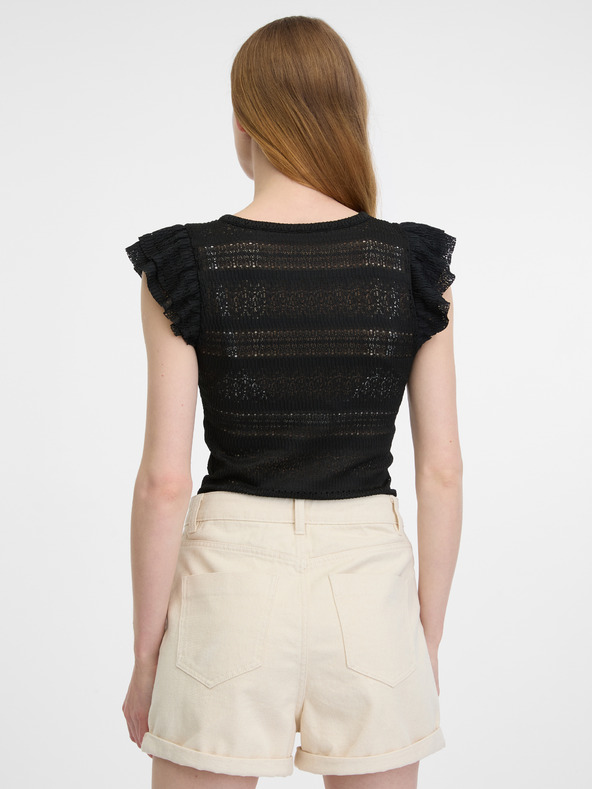 Orsay Čierna dámska blúzka ORSAY