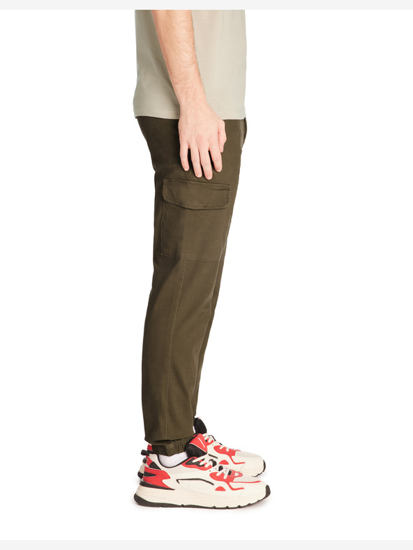 Celio Slim cargo nohavice Dolyte