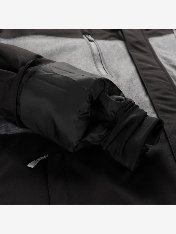 ALPINE PRO Pánska lyžiarska bunda s membránou ptx snow ALPINE PRO COMED black