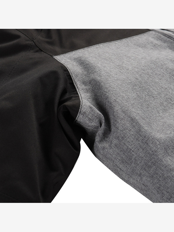 ALPINE PRO Pánska lyžiarska bunda s membránou ptx snow ALPINE PRO COMED black