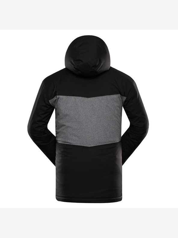 ALPINE PRO Pánska lyžiarska bunda s membránou ptx snow ALPINE PRO COMED black