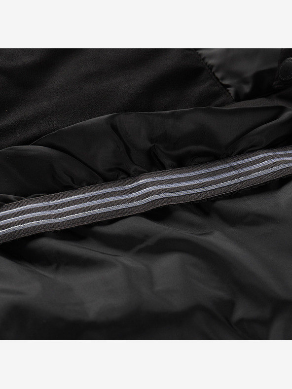 ALPINE PRO Pánska lyžiarska bunda s membránou ptx snow ALPINE PRO COMED black