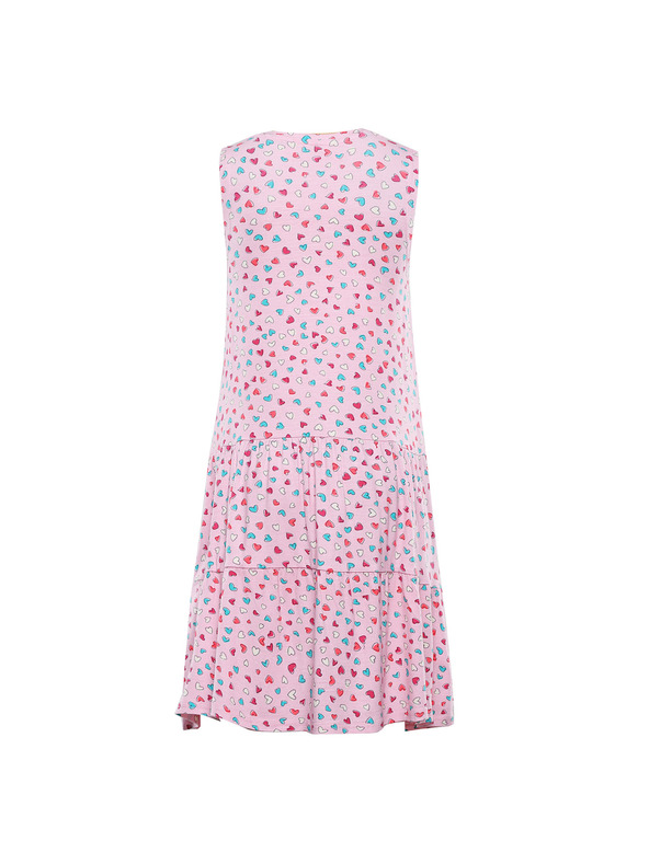 ALPINE PRO Detské šaty ALPINE PRO BONBO ružový lyžičiak