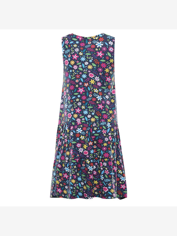 ALPINE PRO Detské šaty ALPINE PRO BONBO mood indigo