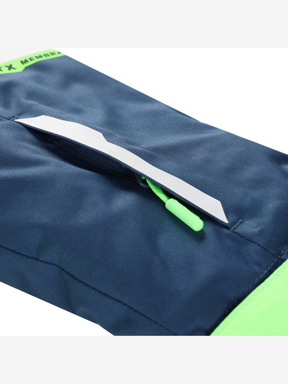 ALPINE PRO Detská lyžiarska bunda s membránou ptx snow ALPINE PRO DEARO neon green gecko