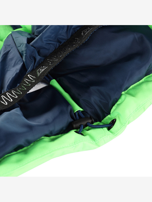 ALPINE PRO Detská lyžiarska bunda s membránou ptx snow ALPINE PRO DEARO neon green gecko