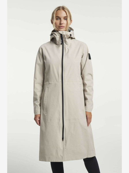 Tenson TENSON Dámska lifestylová maxi parka W Light Beige