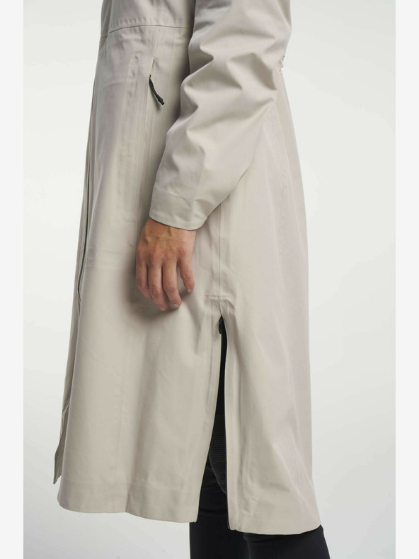 Tenson TENSON Dámska lifestylová maxi parka W Light Beige