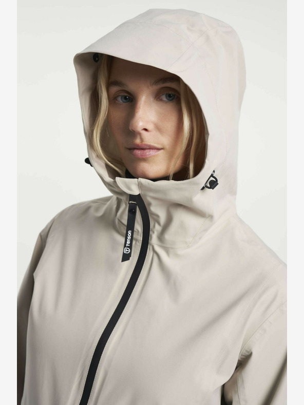Tenson TENSON Dámska lifestylová maxi parka W Light Beige