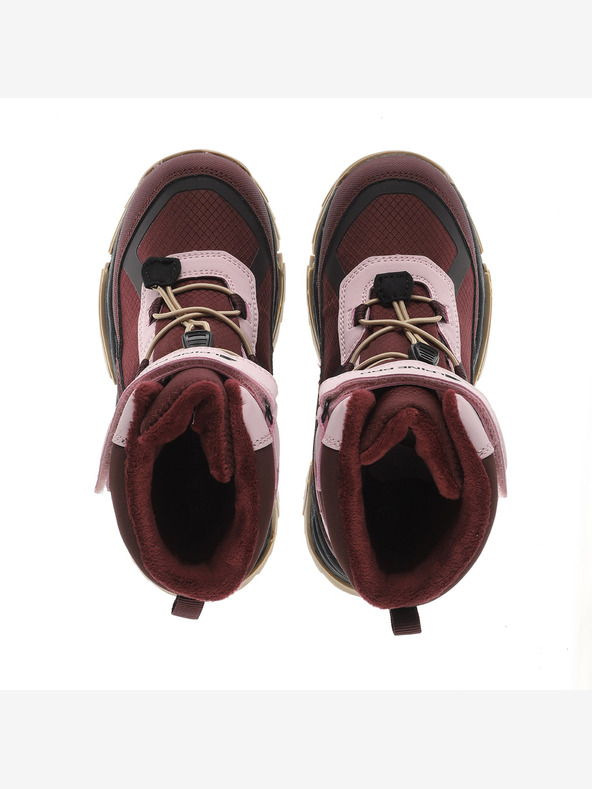 ALPINE PRO Detská zimná obuv s ptx membránou ALPINE PRO NERO