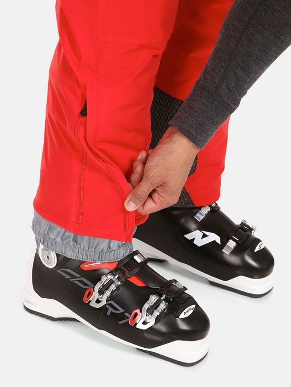 Kilpi Červené pánske lyžiarske nohavice Kilpi Mimas