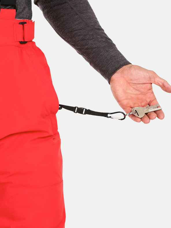 Kilpi Červené pánske lyžiarske nohavice Kilpi Mimas