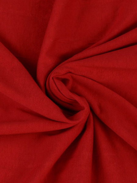 Kvalitex Jersejové jednolôžkové prestieradlo 120x200cm červené