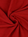 Kvalitex Jersejové jednolôžkové prestieradlo 120x200cm červené