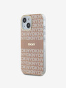 DKNY Zadný kryt PC/TPU Repeat Pattern Tonal Stripe Magsafe pre iPhone 15 Pink DKNY