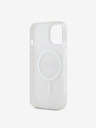DKNY Zadný kryt PC/TPU Repeat Pattern Tonal Stripe Magsafe pre iPhone 15 Pink DKNY
