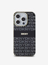 DKNY Zadný kryt PC/TPU Repeat Pattern Tonal Stripe Magsafe pre iPhone 14 Pro Max Black DKNY