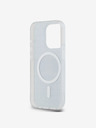 DKNY Zadný kryt PC/TPU Repeat Pattern Tonal Stripe Magsafe pre iPhone 14 Pro Max Black DKNY