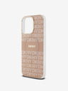 DKNY Zadný kryt PC/TPU Repeat Pattern Tonal Stripe Magsafe pre iPhone 15 Pro Max Pink DKNY