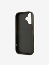 DKNY DKNY PU kožený zadný kryt s logom na zápästí pre iPhone 16 zelený
