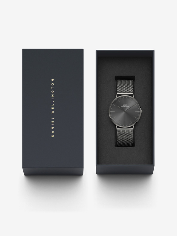 Daniel Wellington Tmavosivé pánske hodinky Daniel Wellington CLASSIC