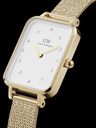 Daniel Wellington Dámske hodinky Daniel Wellington Quadro Lumine v zlatej farbe