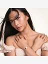 Daniel Wellington Dámske náušnice z ružovej ocele Daniel Wellington 3-Link