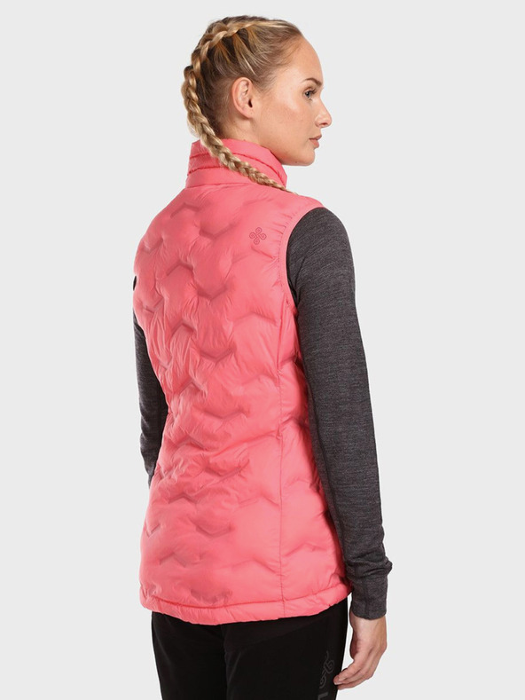 Kilpi Ružová dámska prešívaná vesta Kilpi NAI