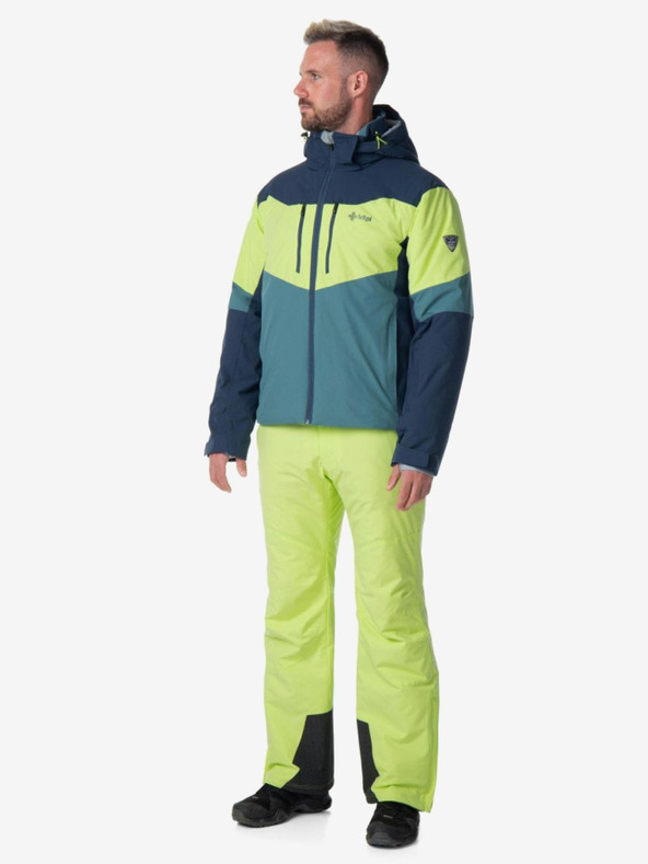 Kilpi Svetlozelené pánske lyžiarske nohavice Kilpi MIMAS